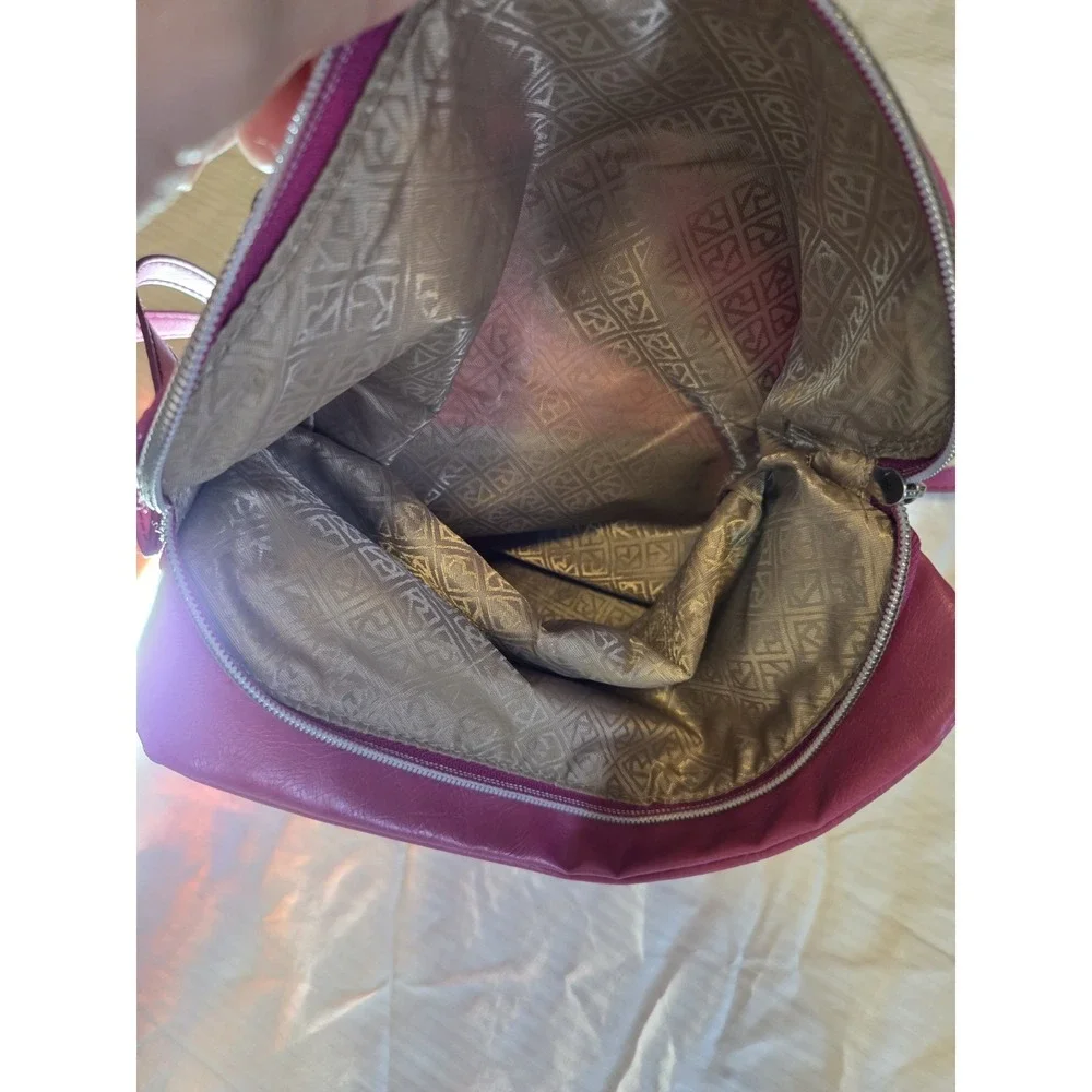 Relic Pink‎ Crossbody Bag Faux Leather About 11x10